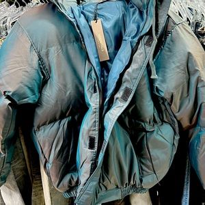 Fear of God Essentials Puffer Jacket Brilliant Blue